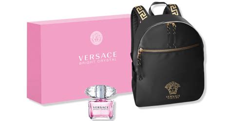 versace woman perfume boots|women versace perfume with backpack.